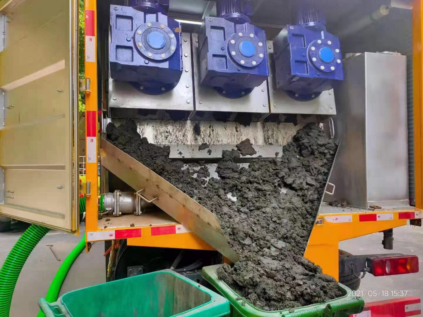 宝鸡化粪池清掏城市维护站-泥浆净化干湿分离处理